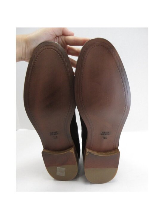 Brooks Brothers Boots 11.5 Suede Leather Chelsea Made In Italy NEW main image 7
